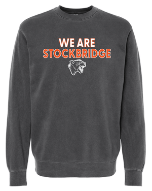 Custom Apparel - Screen Printing - Stockbridge School - Adult Crewneck Sweatshirt - Stockbridge Stock Items