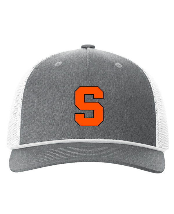 Custom Apparel - Screen Printing - Stockbridge School - Five Panel Trucker with Rope Cap - Stockbridge Stock Items