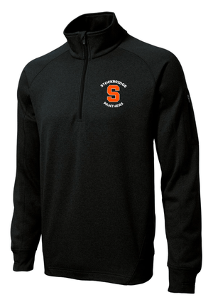 Custom Apparel - Screen Printing - Stockbridge School - Fleece Quarter Zip Pullover - Stockbridge Stock Items