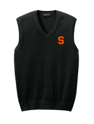Custom Apparel - Screen Printing - Stockbridge Staff Apparel - Easy Care Sweater Vest - Stockbridge Staff Apparel - 16533