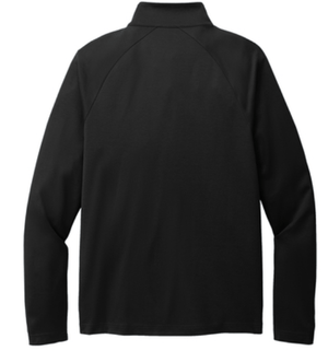 Custom Apparel - Screen Printing - Stockbridge Staff Apparel - Men's C - Free Quarter Zip (Black) - Stockbridge Staff Apparel - 16533