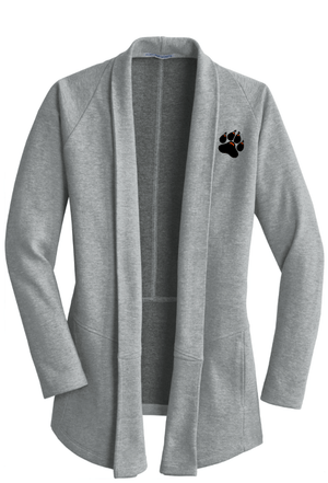 Custom Apparel - Screen Printing - Stockbridge Staff Apparel - Women's Interlock Cardigan - Stockbridge Staff Apparel - 16533