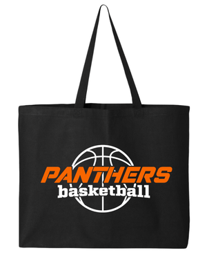 Custom Printed Apparel | Stockbridge Youth Basketball | Black 25L Jumbo Tote - Stockbridge Youth Basketball - 18795