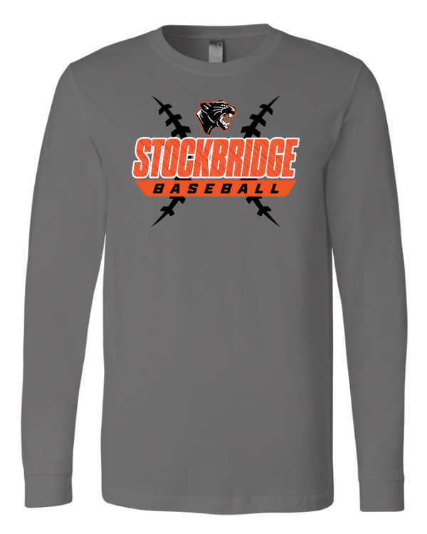 Stockbridge Baseball - Unisex Long Sleeve T-Shirt (Multiple Colors Available)