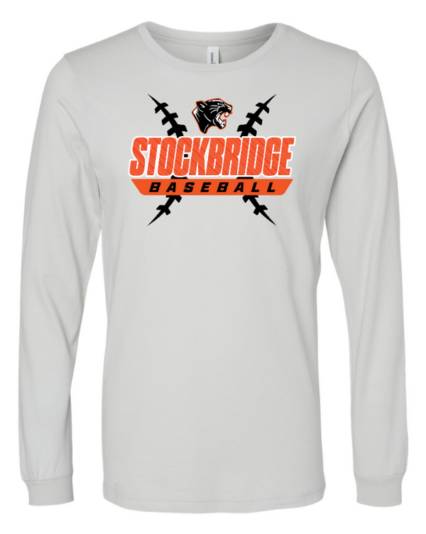 Stockbridge Baseball - Unisex Long Sleeve T-Shirt (Multiple Colors Available)