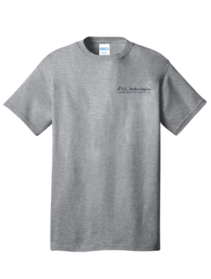 Custom Apparel - Screen Printing - Summit Contractors - Core Cotton T-Shirt - Green / Grey - Summit Contractors - 16912