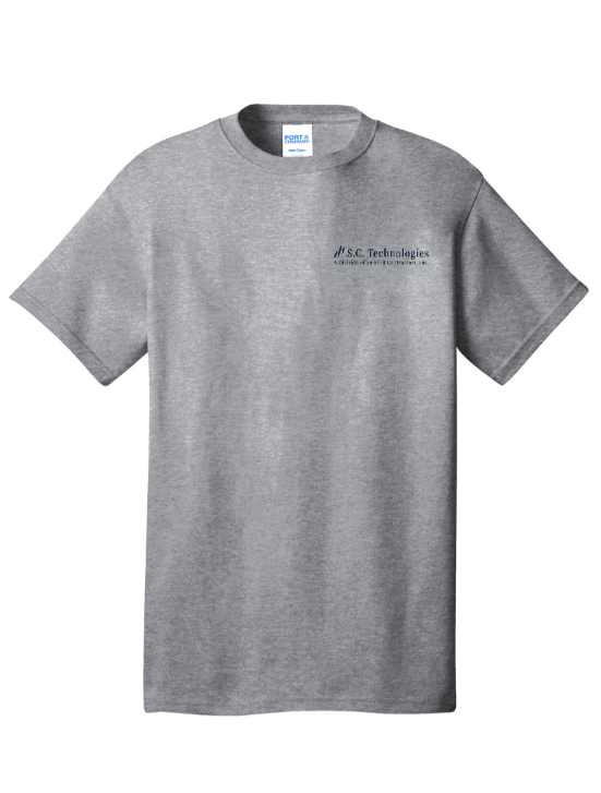 Custom Apparel - Screen Printing - Summit Contractors - Core Cotton T-Shirt - Green / Grey - Summit Contractors - 16912