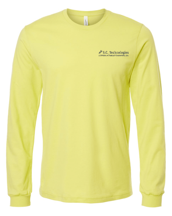 Custom Apparel - Screen Printing - Summit Contractors - Long Sleeve T-Shirt - Strobe / Blue Storm - Summit Contractors - 16912