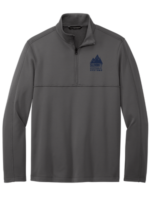 Custom Apparel - Screen Printing - Summit Contractors - Smooth Fleece Quarter Zip - Summit Contractors - 16912
