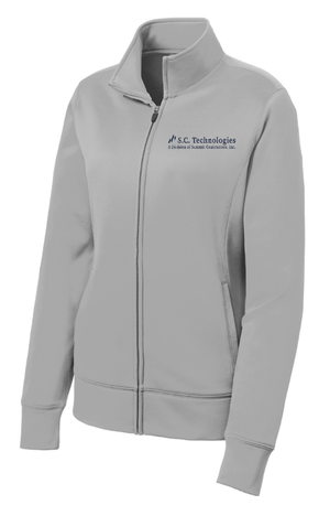 Custom Apparel - Screen Printing - Summit Contractors - Women's Sport - Wick Fleece Full Zip Jacket - Summit Contractors - 16912