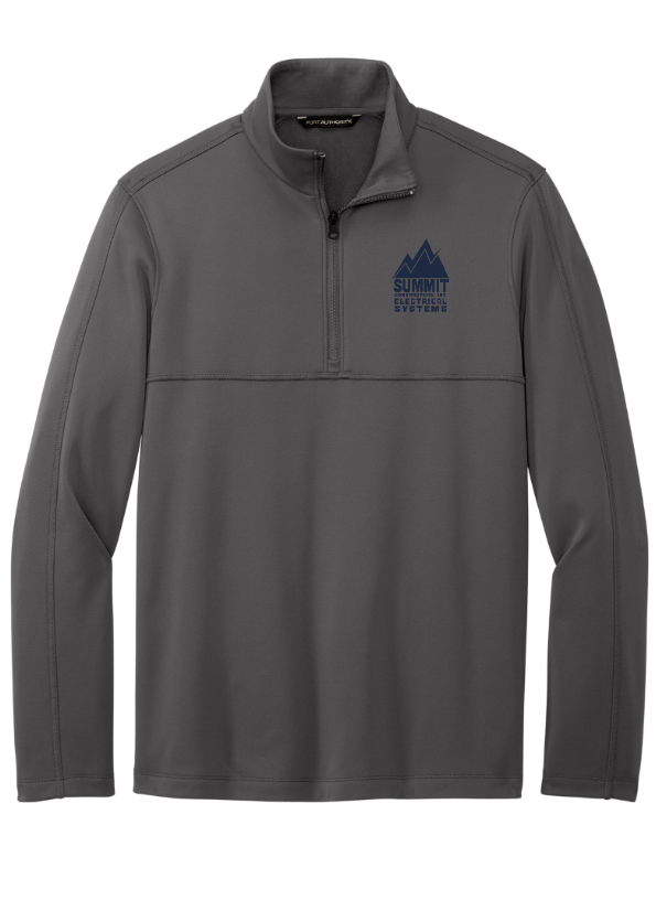 Summit Contractors - Smooth Fleece Quarter Zip