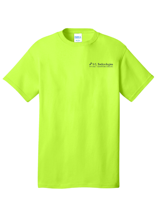 Summit Contractors - Core Cotton T-Shirt -- Green / Grey