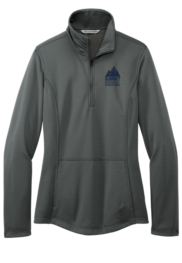 Summit Contractors - Women's Smooth Fleece Quarter Zip