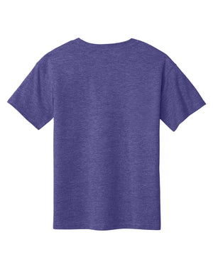 Custom Printed Apparel | Sunburst Elementary | Gildan Youth Softstyle T-Shirt - Purple - T-Shirt - 19803 Sunburst Elementary