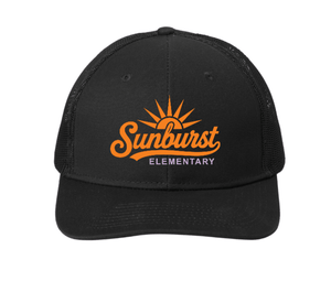 Custom Printed Apparel | Sunburst Elementary | Port Authority Snapback Trucker Hat - Hat - 19803 Sunburst Elementary
