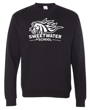 Custom Apparel - Screen Printing - Sweetwater Elementary 2023 Winter - Adult Unisex Crewneck Sweatshirt - Sweetwater Elementary 2023 Winter - 14479