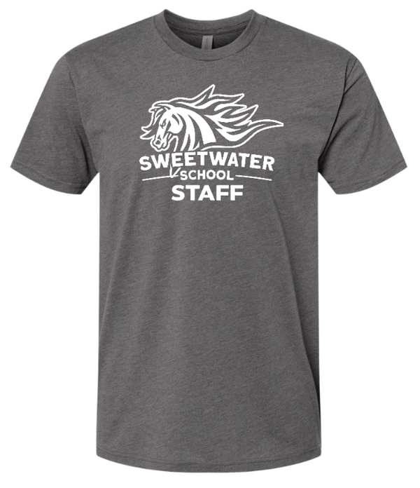Custom Apparel - Screen Printing - Sweetwater Elementary 2023 Winter - Staff Adult Unisex T-Shirt - T-shirt - Sweetwater Elementary 2023 Winter - 14479