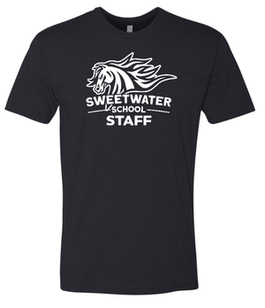 Custom Apparel - Screen Printing - Sweetwater Elementary 2023 Winter - Staff Adult Unisex T-Shirt - T-shirt - Sweetwater Elementary 2023 Winter - 14479