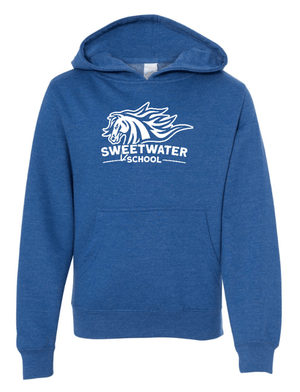 Custom Apparel - Screen Printing - Sweetwater Elementary 2023 Winter - Youth Unisex Hoodie - Sweetwater Elementary 2023 Winter - 14479