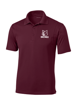Custom Printed Apparel | Tall Adult Unisex Custom Polo | Okemos Staff - Okemos Staff S26 - 19087