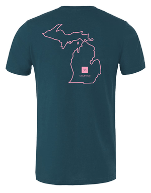 Custom Apparel - Screen Printing - The MomCo - Adult Unisex Jersey T-Shirt (Teal) - MomCo 2024 - 16488