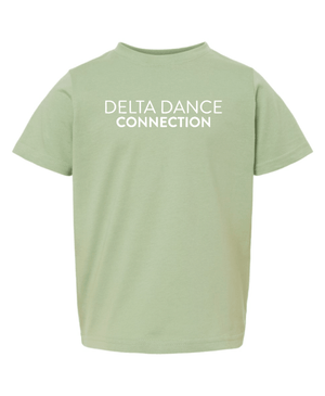 Custom Printed Apparel | Toddler Custom T-Shirt | Delta Dance Connection - DDC - 19306