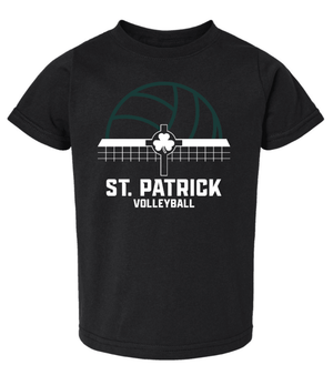 Custom Printed Apparel | Toddler Custom T-Shirt | St. Patrick Volleyball - SP Vball - 19723