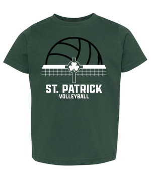 Custom Printed Apparel | Toddler Custom T-Shirt | St. Patrick Volleyball - SP Vball - 19723