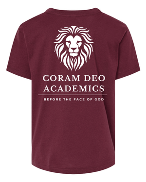 Custom Printed Apparel | Toddler T-Shirt | Coram Deo Academics - Coram Deo 2026 - 19830
