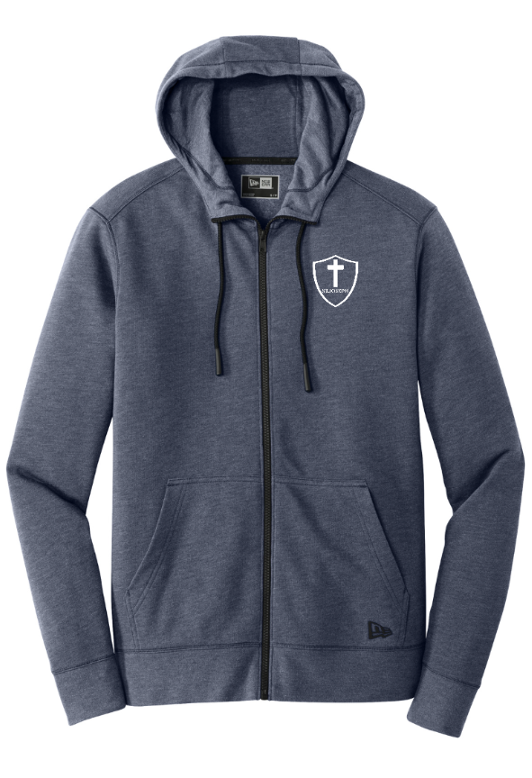 St. Joseph Catholic School - Adult Tri Blend Fleece Full Zip Hoodie