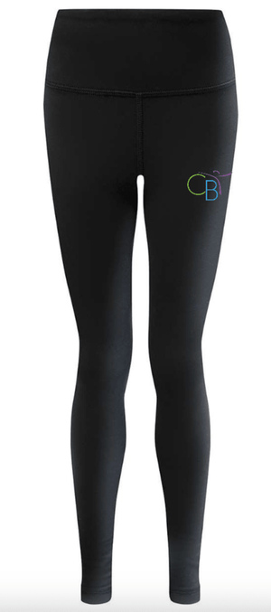 Custom Printed Apparel | TriDri Youth Recycled Performance Legging - Children's Ballet Theatre - Children's Ballet Theatre Q-00064