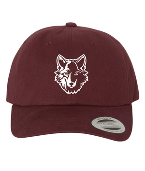 Custom Printed Apparel | Twill Hat - Maroon | Okemos Operations - Okemos Operations - 19559