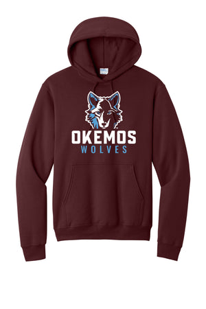 Bennett Woods Spirit Wear Fall 2026 Hoodie Maroon front view
