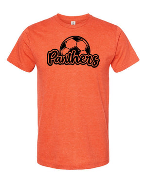 Community Education Apparel T-Shirt Heather Orange front view