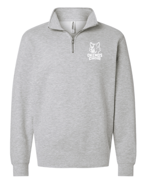 Custom Printed Apparel | Unisex 1/4 Zip Sweatshirt | Okemos Choir - Okemos Choir - 19896