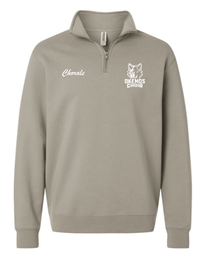 Custom Printed Apparel | Unisex 1/4 Zip Sweatshirt | Okemos Choir - Okemos Choir - 19896