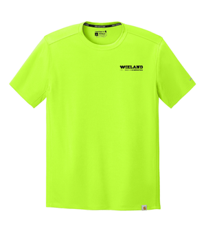 Custom Printed Apparel | Unisex Carhartt Force Hi - Vis Sun Defender Performance T-Shirt | WIELAND - WIELAND