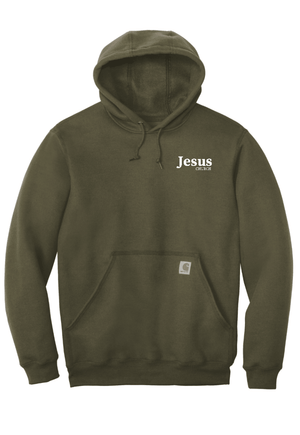 Custom Printed Apparel | Unisex Carhartt Hoodie | Jesus Church - Jesus Church - 19908