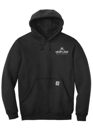 Custom Printed Apparel | Unisex Carhartt Midweight Hoodie | Heartland Builders - Heartland Builders