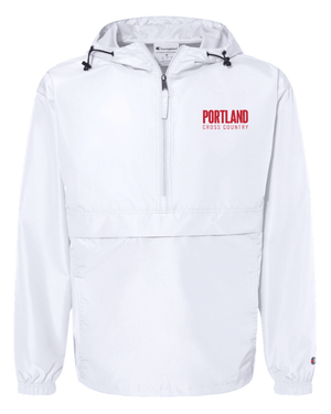 Custom Printed Apparel | Unisex Champion 1/4 Zip Windbreaker Jacket | Portland Cross Country - Portland XC - 20009