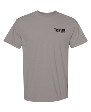Custom Printed Apparel | Unisex Comfort Colors Heavyweight T-Shirt | Jesus Church - Jesus Church - 19908