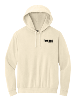 Custom Printed Apparel | Unisex Comfort Colors Lightweight Hoodie | Jesus Church - Jesus Church - 19908