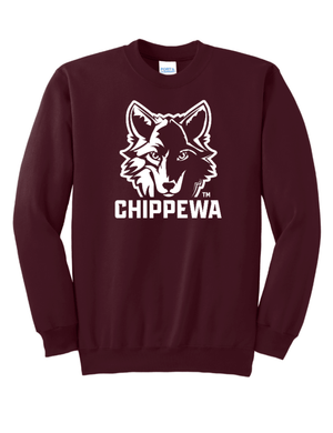 Custom Printed Apparel | Unisex Crewneck Sweatshirt | Chippewa Middle School - Chippewa Middle School