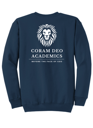 Custom Printed Apparel | Unisex Crewneck Sweatshirt | Coram Deo Academics - Coram Deo 2026 - 19830