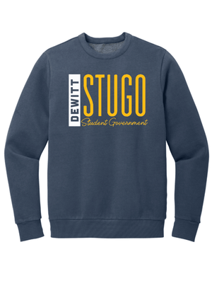 Custom Printed Apparel | Unisex Crewneck Sweatshirt | DeWitt Student Government - DHS Stugo - 19859