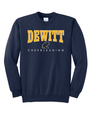 Custom Printed Apparel | Unisex Crewneck Sweatshirt | DHS Sideline Cheer - DHS Cheer - 19819