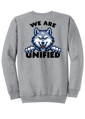 Custom Printed Apparel | Unisex Crewneck Sweatshirt | EFHS Unified Sports - EFHS - 19921