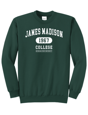 Custom Printed Apparel | Unisex Crewneck Sweatshirt | James Madison College - JMC - 19834