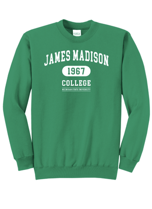 Custom Printed Apparel | Unisex Crewneck Sweatshirt | James Madison College - JMC - 19834