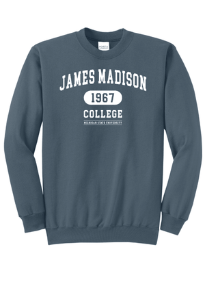 Custom Printed Apparel | Unisex Crewneck Sweatshirt | James Madison College - JMC - 19834